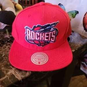 Mitchell & Ness Houston Rockets snapback cap